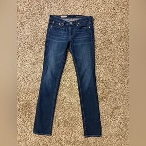 AG Adriano Goldschmied Premiere Skinny Straight Jeans